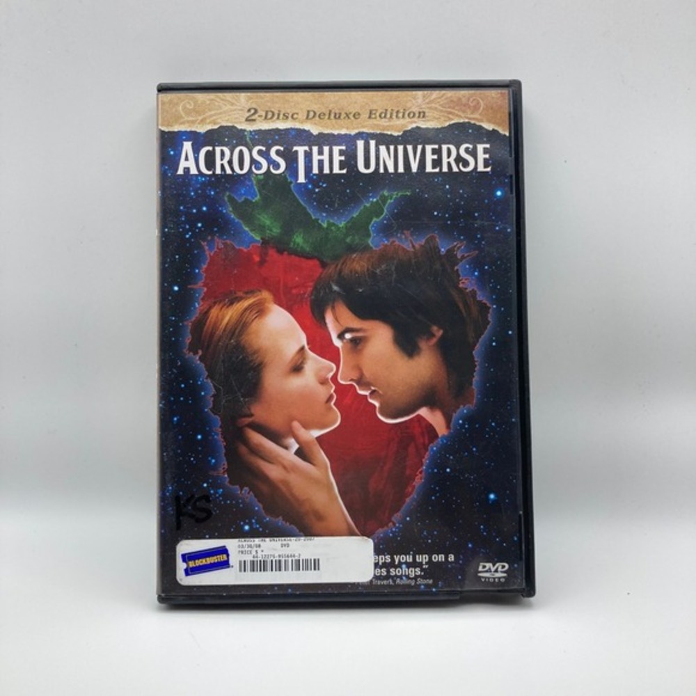 Across the Universe DVD 2-Disc Deluxe Musical Movie Beatles Evan Rachel Wood